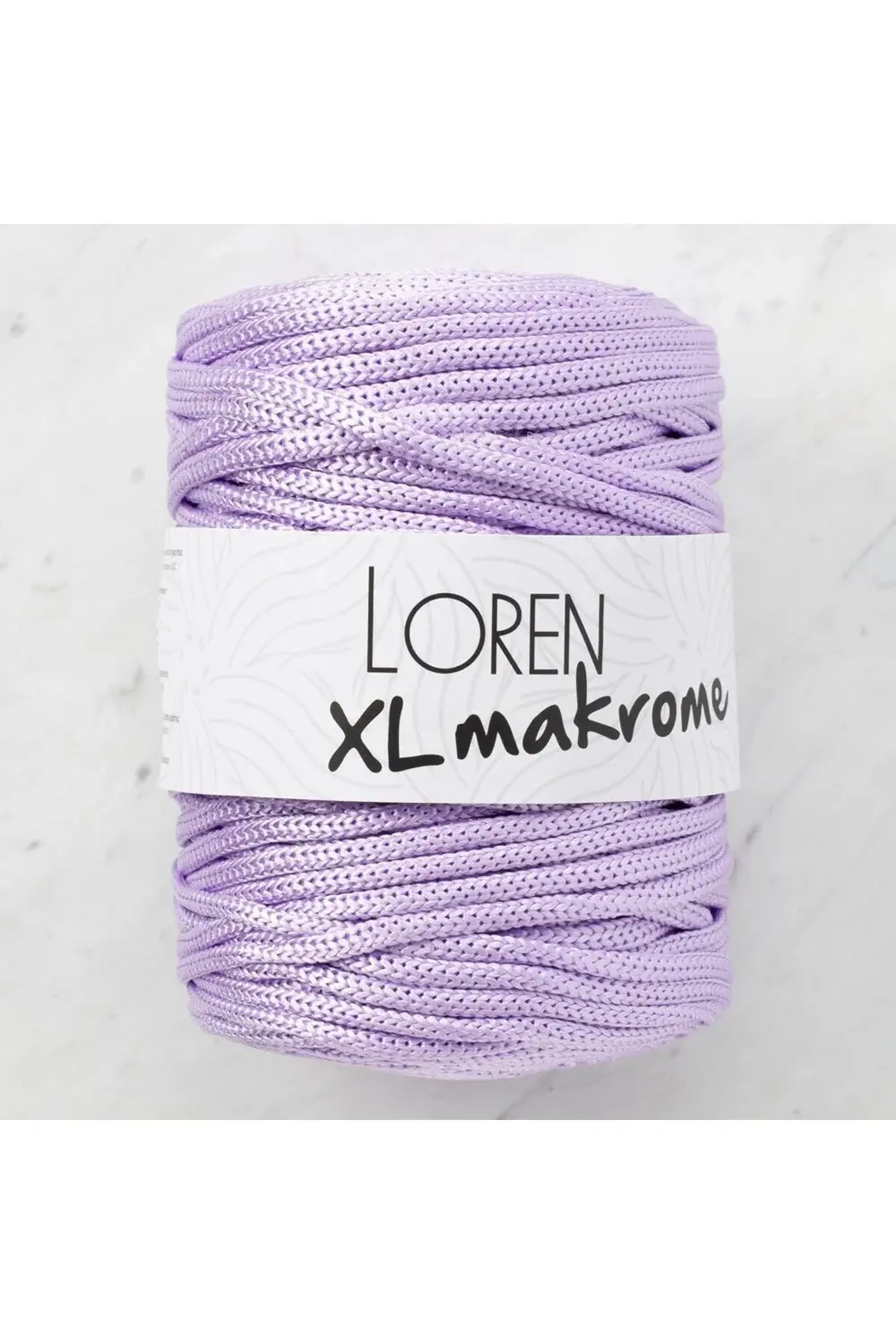 Loren XL Makrome Lila El Örgü İpi - R037 - 33716