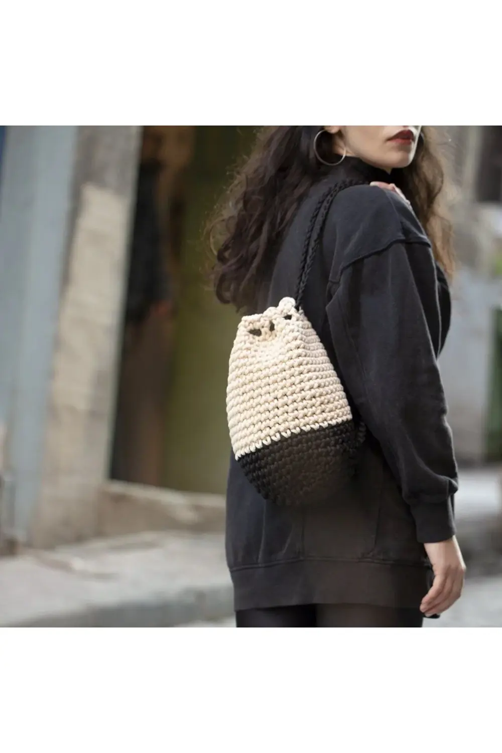 Loren XL Makrome Mint Yeşili El Örgü İpi - R058 - 33708