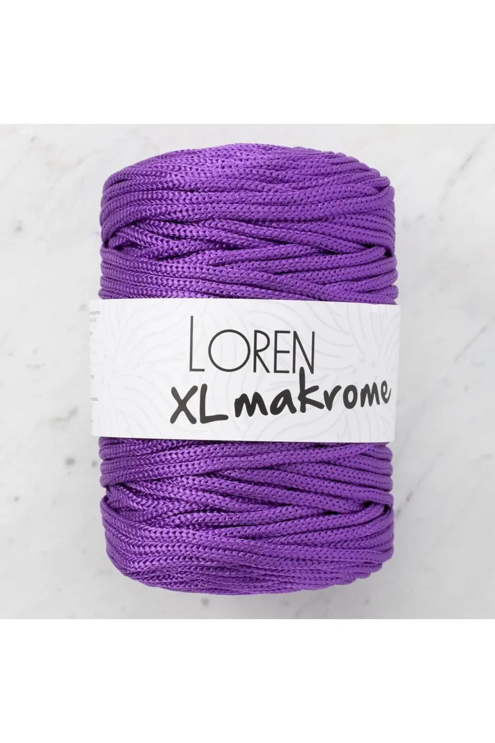 Loren XL Makrome Mor El Örgü İpi - R050 - 33717