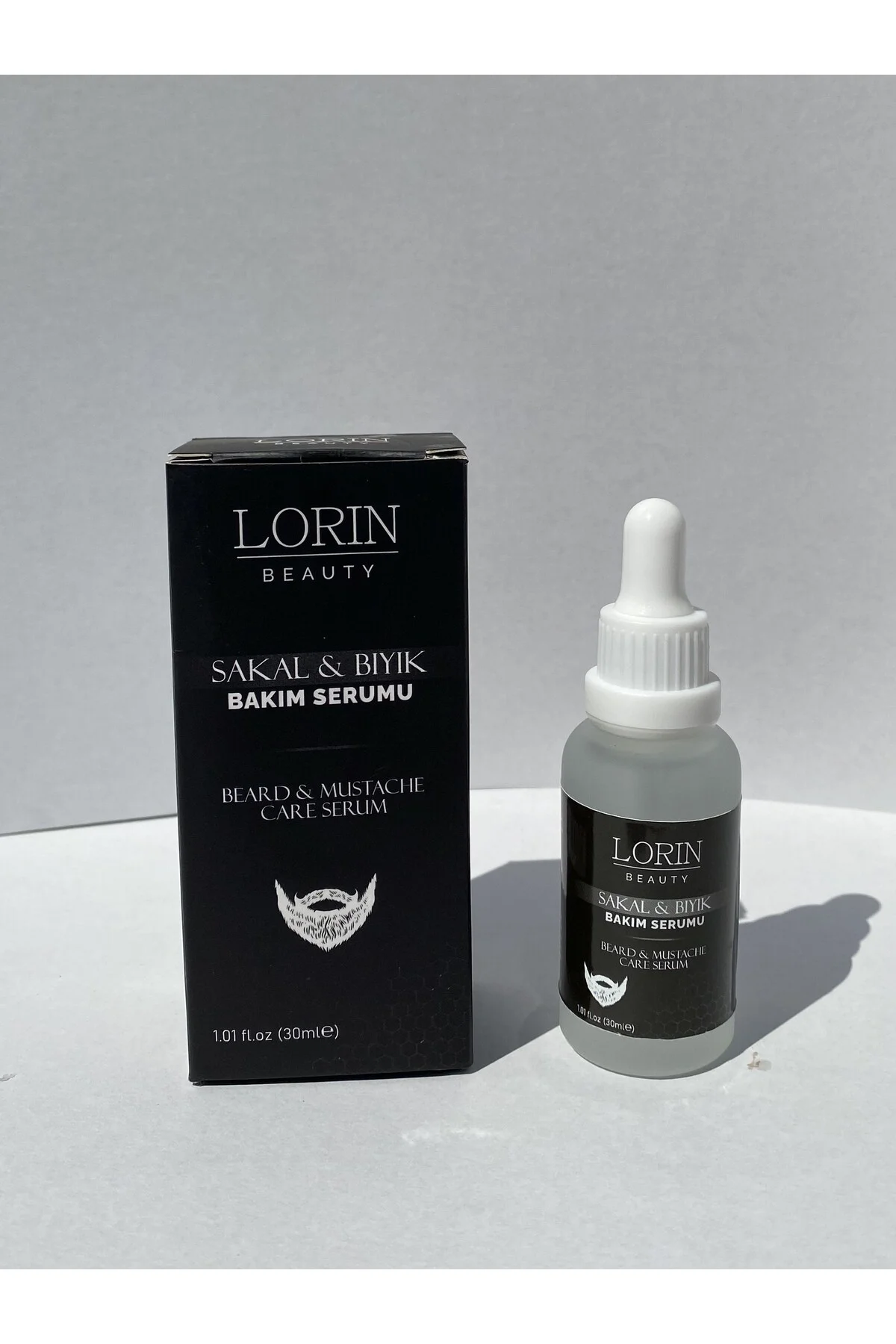 Lorin Sakal Bıyık Serumu - Güçlü ve Dolgun Görünüm İçin 2 Adet