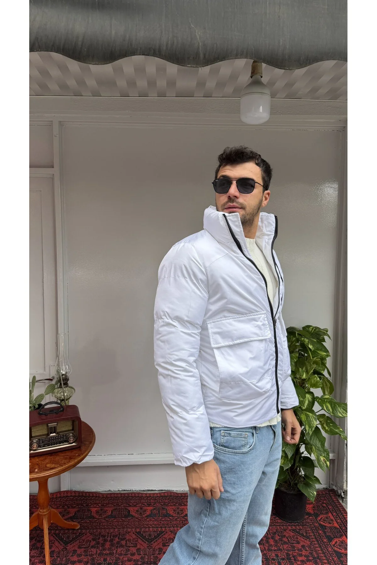 Losso Cep Kapak Şişme Mont