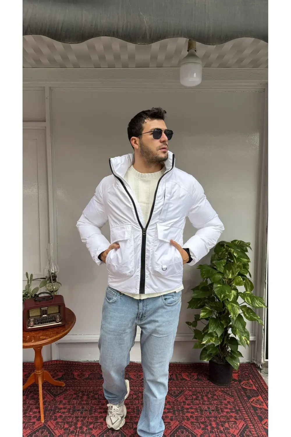 Losso Cep Kapak Şişme Mont