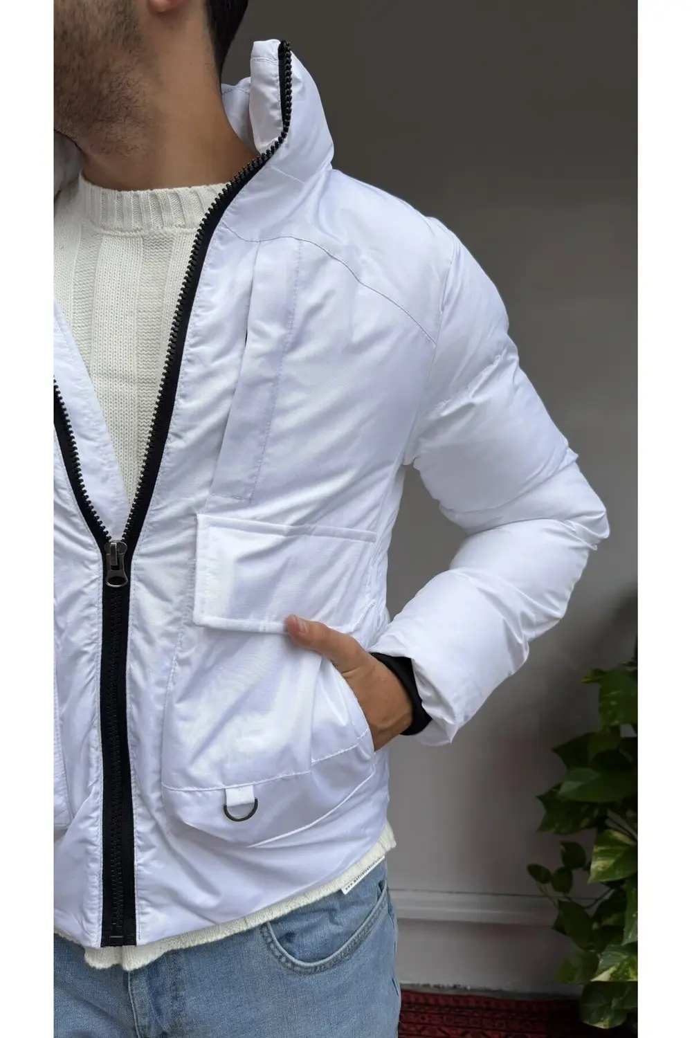 Losso Cep Kapak Şişme Mont