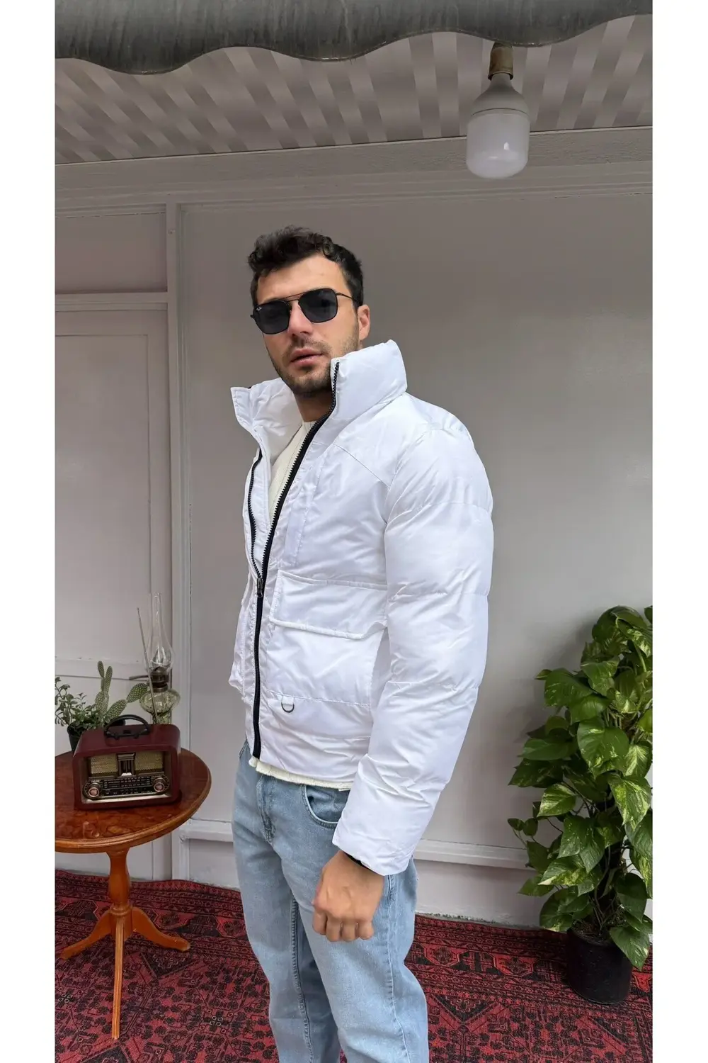 Losso Cep Kapak Şişme Mont