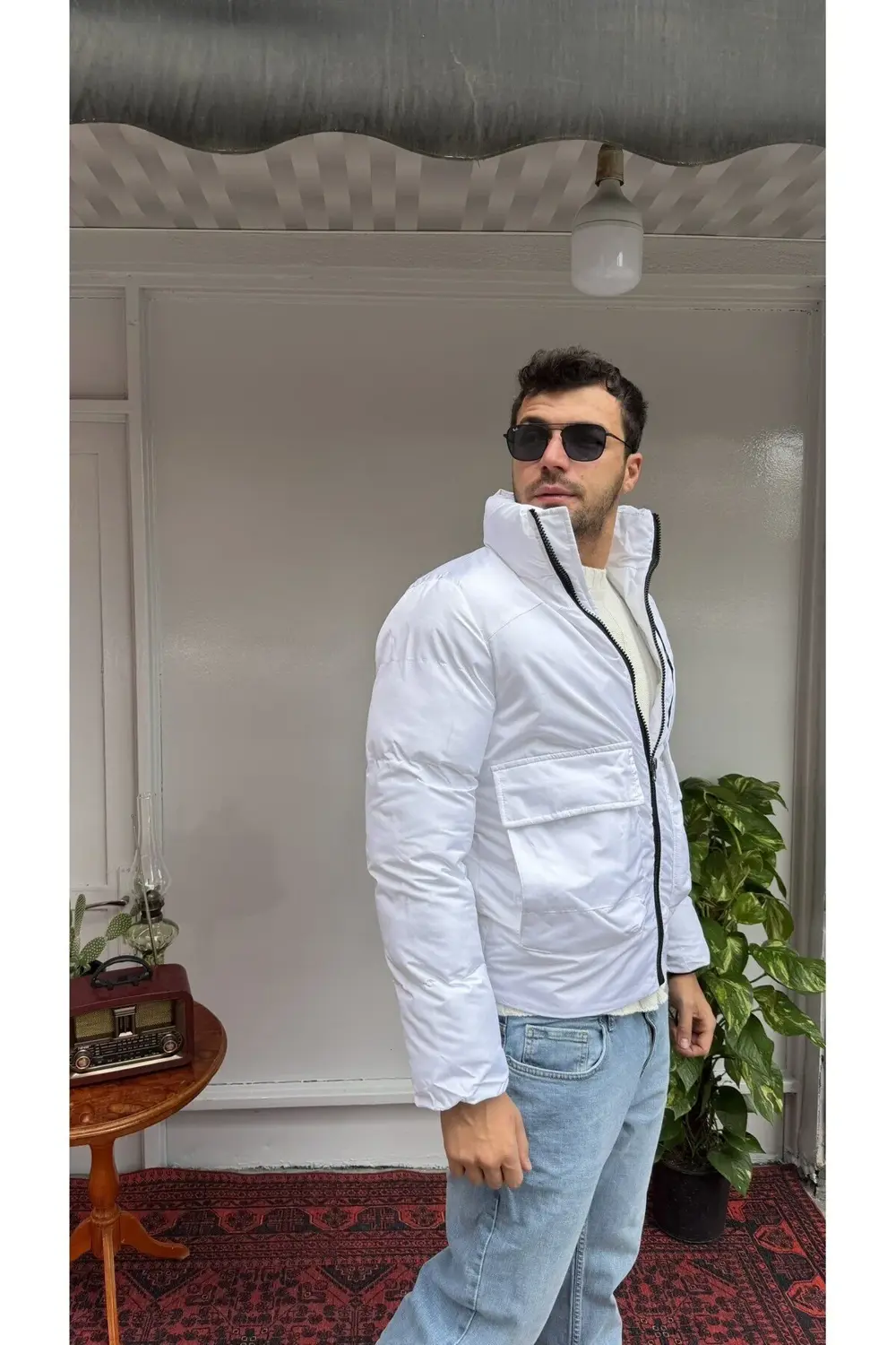 Losso Cep Kapak Şişme Mont