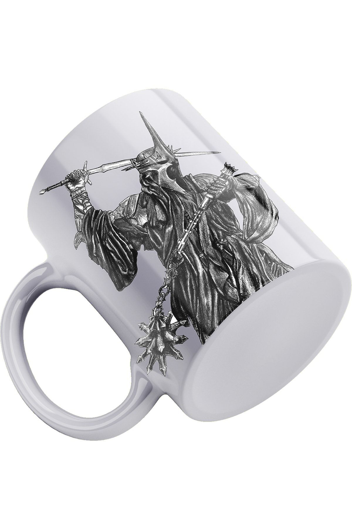 Remonz Lotr Witch King Çift Baskılı Porselen Kupa