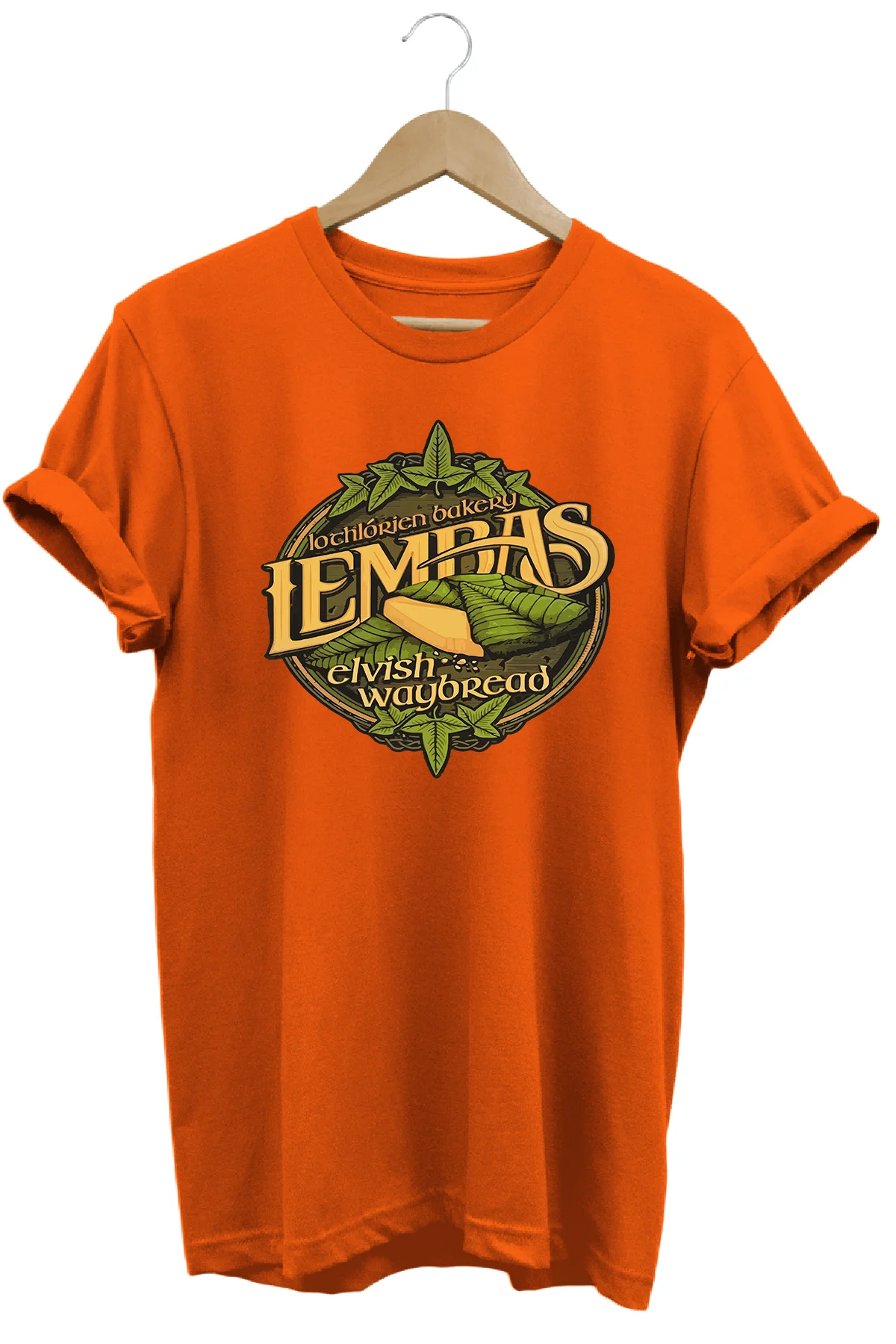 Lotr Yüzüklerin Efendisi Lembas Peksimeti Baskılı %100 Pamuk Regular T-shirt