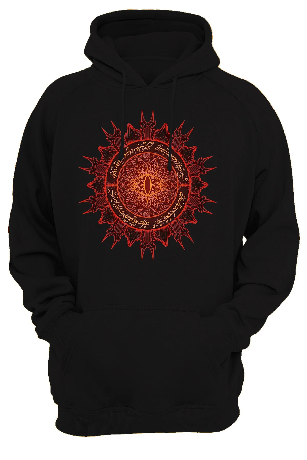 Lotr Yüzüklerin Efendisi Sauron Baskılı 3 Ipl. Şardonlu, Içi Polar, Kalın(600gr) Hoodie