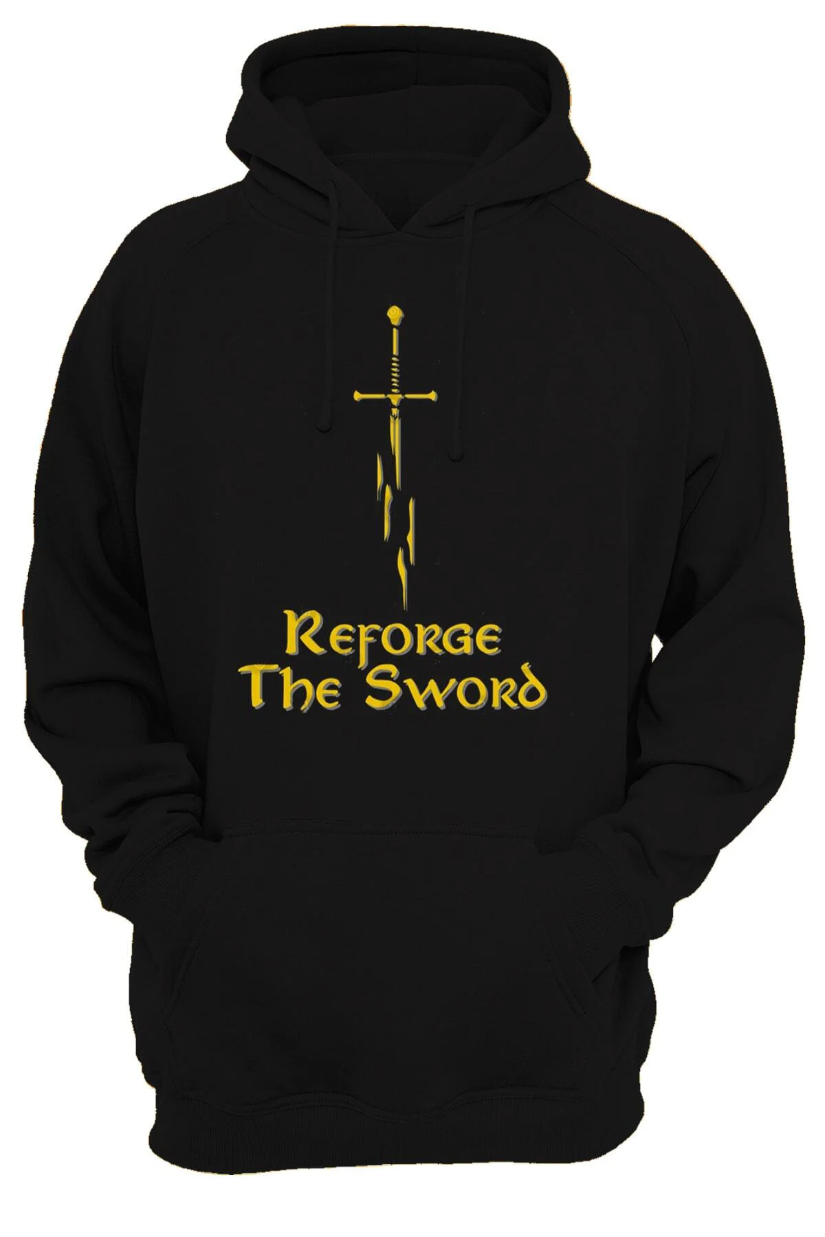 Lotr Yüzüklerin Efendisi Narsil Baskılı 3 Ipl. Şardonlu, Içi Polar, Kalın(600gr) Hoodie