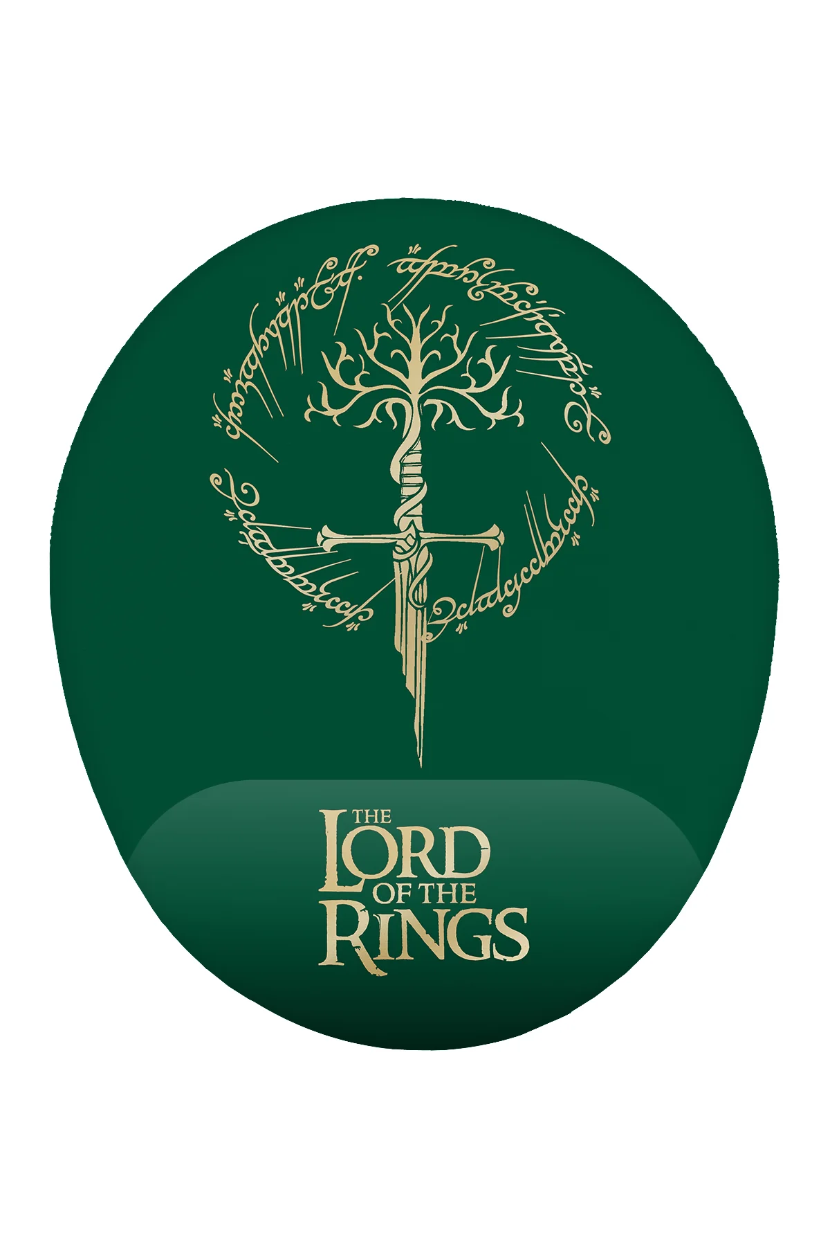 LOTR Yüzüklerin Efendisi Bilek Destekli Mouse Pad Ergonomik Kayma