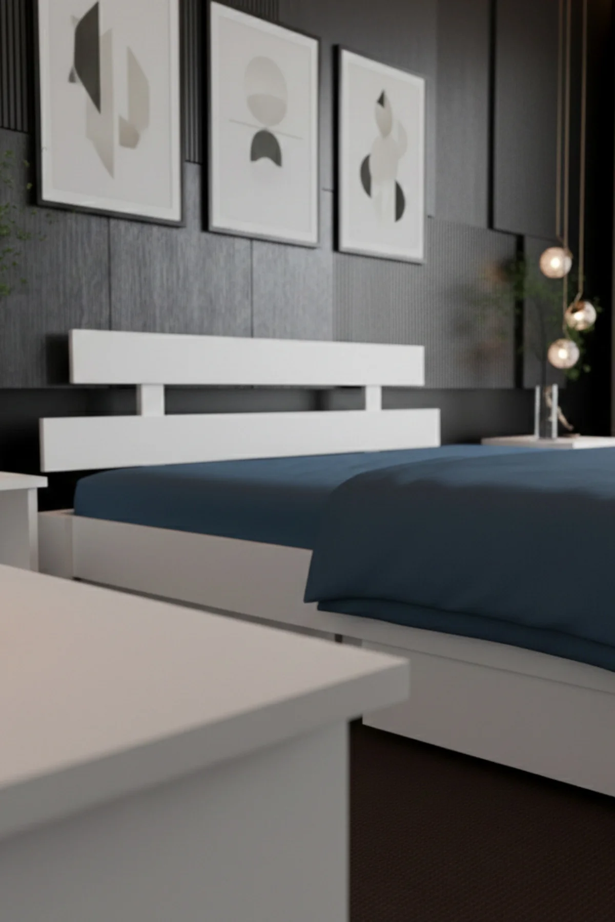 Lotus 2 Çekmeceli Modern MDF Karyola - 1. Sınıf 18 mm MDF ve Tekerlekli Depolama Alanlı Karyola Fiyatı, Yorumları ve Özellikleri