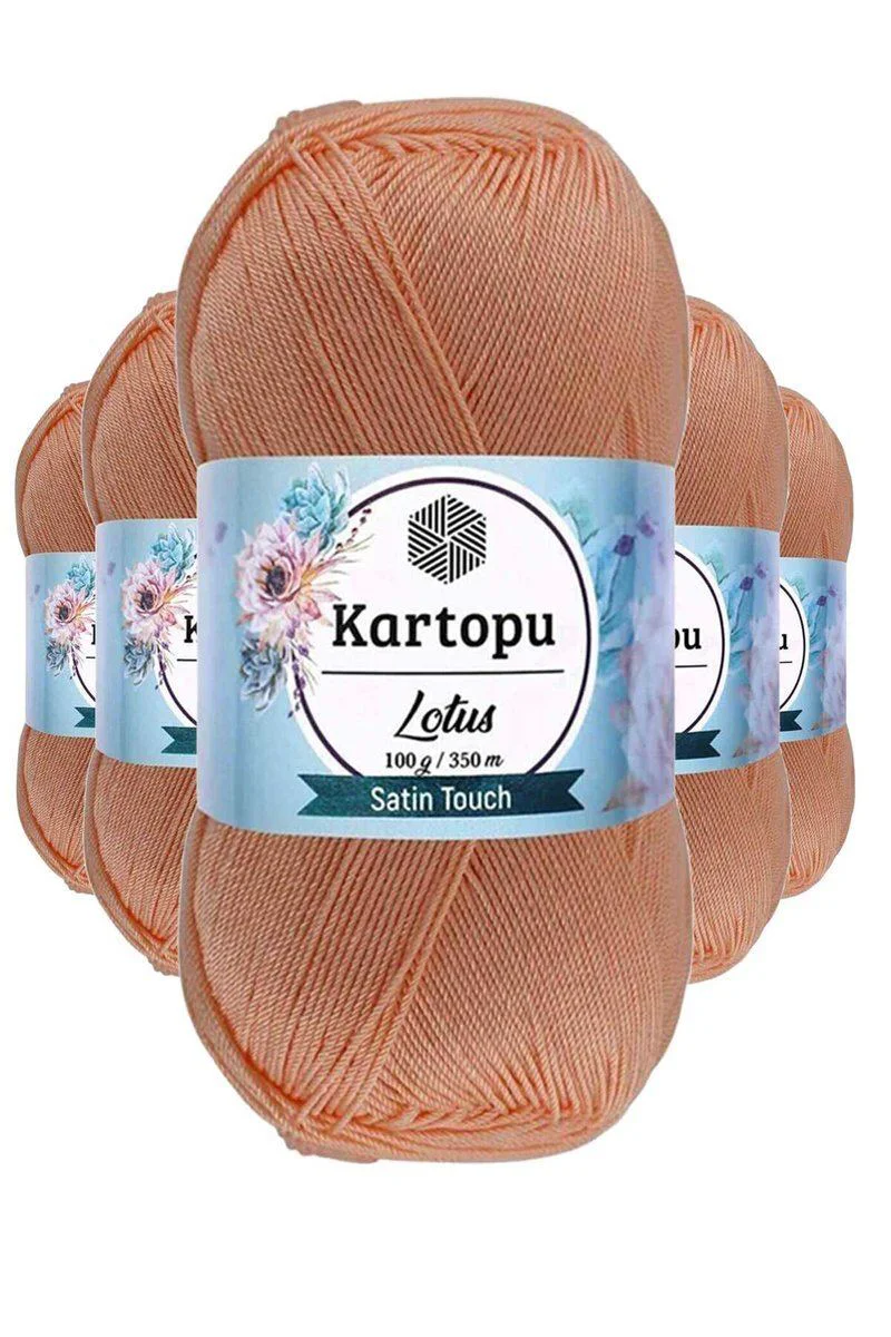 Lotus Bikini Büstiyer Bluz Örgü İpi K277 Şeftali - %100 Akrilik Anti-Pilling Mikrofiber İplik Fiyatı, Yorumları ve Özellikleri