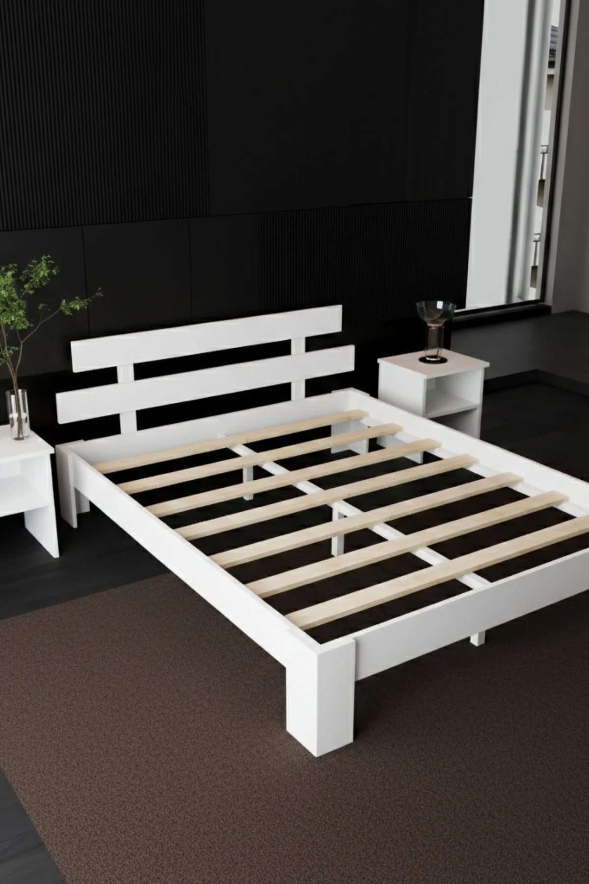 Lotus Çift Kişilik Modern Karyola - 1. Sınıf Modern Tasarım 18 mm MDF Kademeli Başlık Sağlam Karyola Lotus Çift Kişilik Modern Karyola - 1. Sınıf Modern Tasarım 18 mm MDF Kademeli Başlık Sağlam Karyola Fiyatı, Yorumları ve Özellikleri