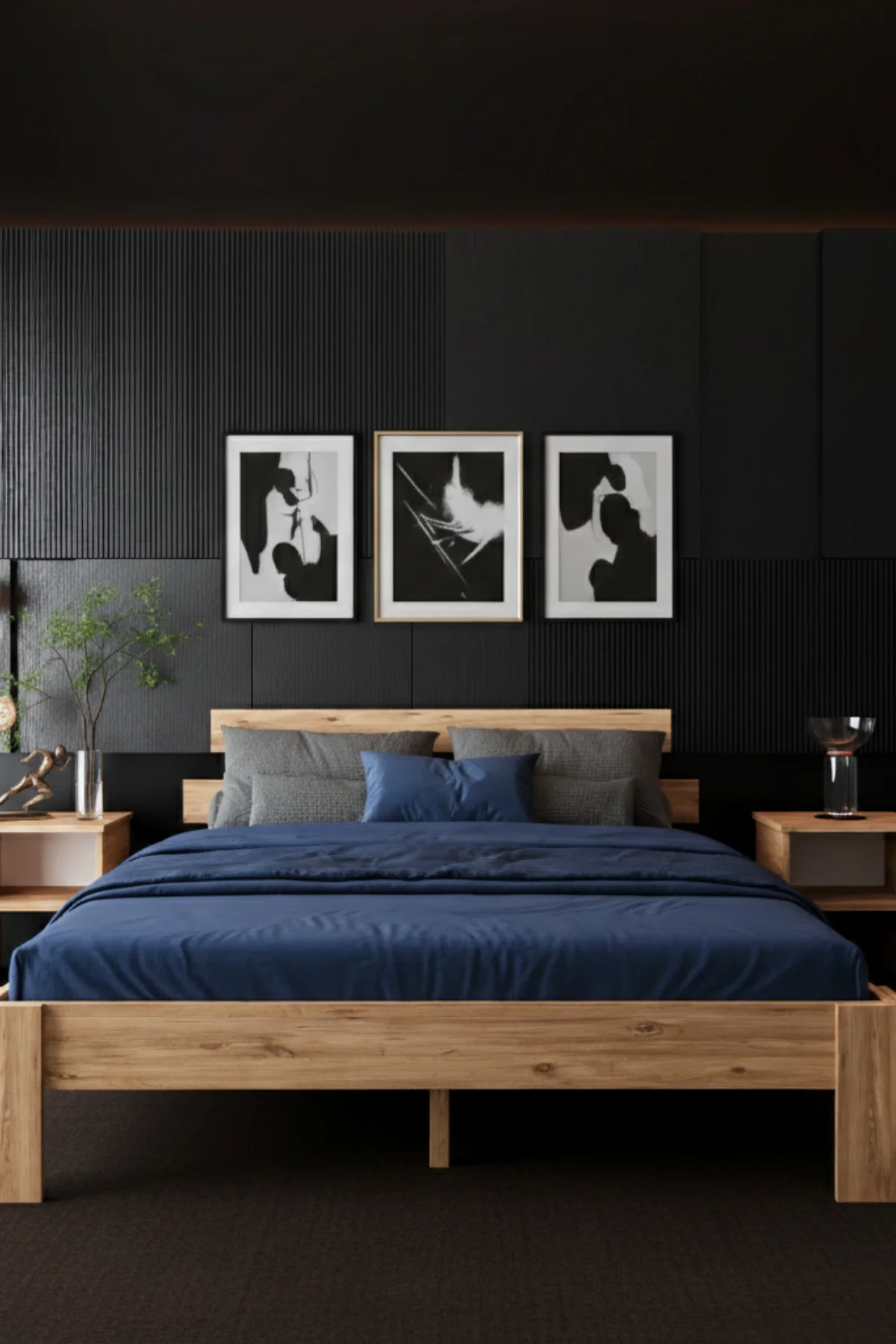 Lotus Çift Kişilik MDF Modern Karyola ve İki Adet Komodin Seti Fiyatı, Yorumları ve Özellikleri