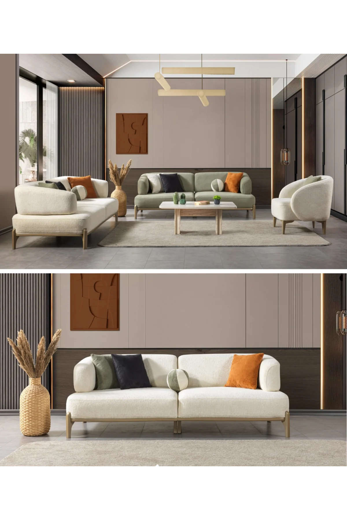 Lotus Koltuk Takimi(3+3+1)