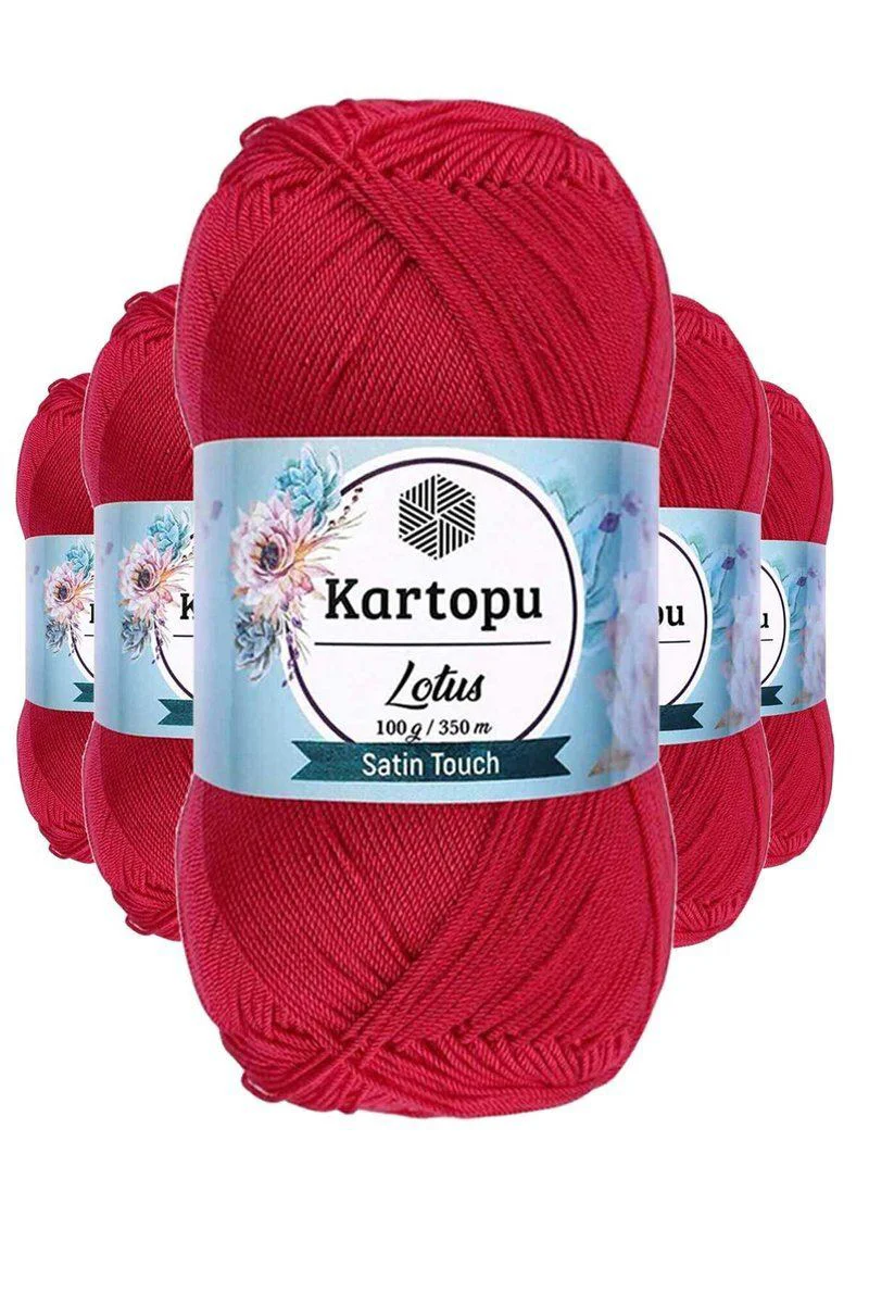 Lotus Örgü İpi 5'li Set K141 Fuşya - Anti-Pilling Mikrofiber Akrilik Büstiyer & Bikini İpi Fiyatı, Yorumları ve Özellikleri