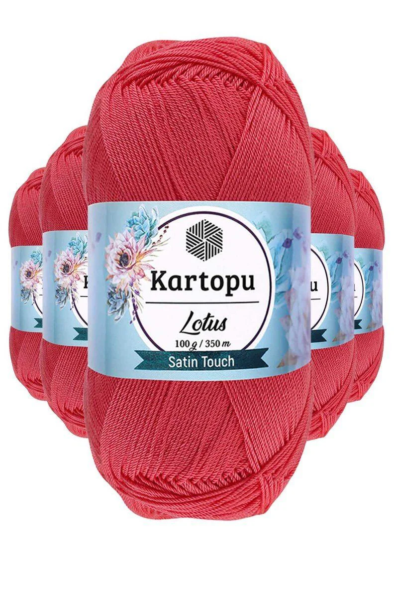 Lotus Örgü İpi K810 Şeker Pembe – 5'li Bikini Büstiyer Bluz İpi