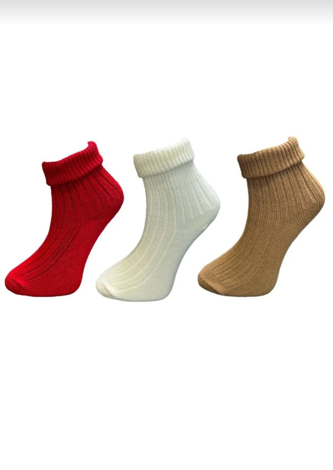 LOUİS VOLANTE KADIN LAMBSWOOL KIVRIK YÜN RENKLİ BOT ÇORAP 12 ADET LOUİS VOLANTE KADIN LAMBSWOOL KIVRIK YÜN RENKLİ BOT ÇORAP 12 ADET