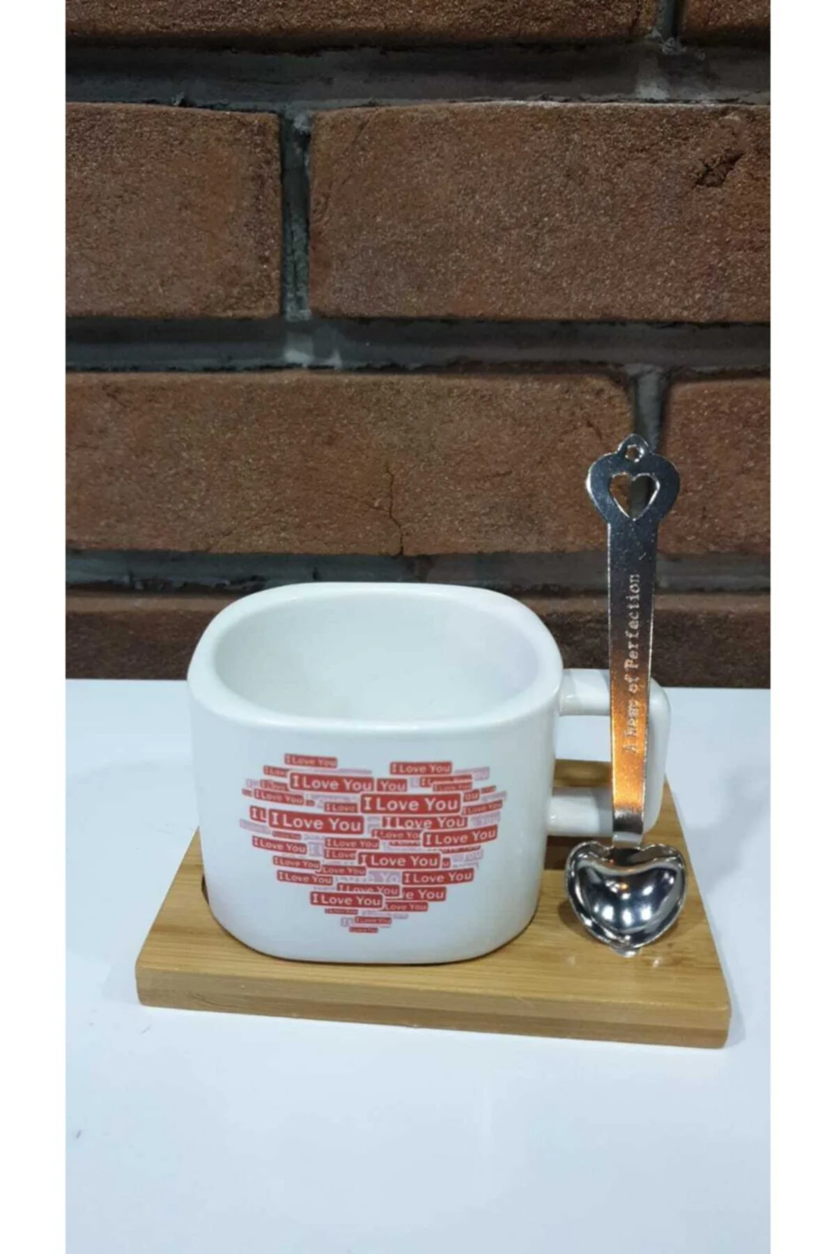 Love Bambu Tabaklı Fincan