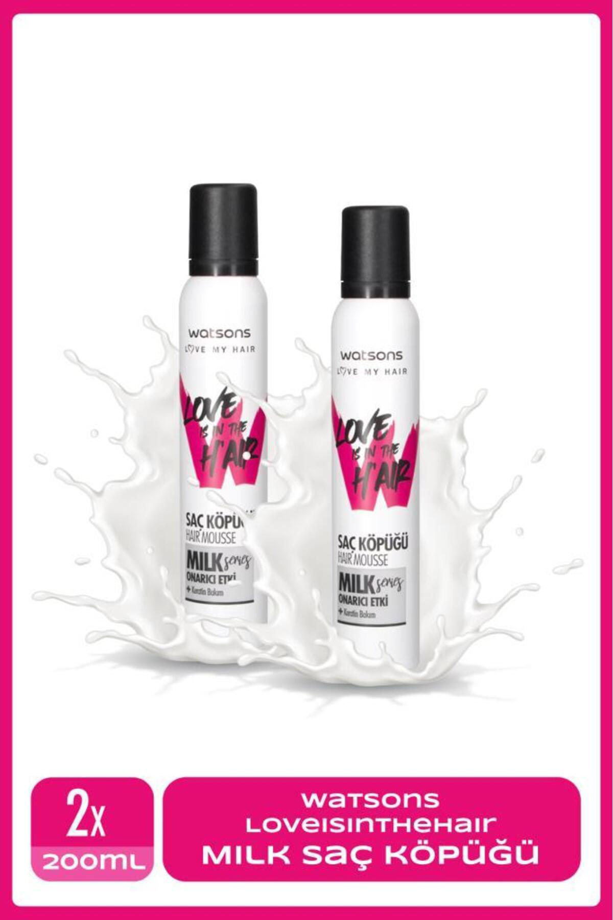 Love Is In The Hair Milk Saç Köpüğü 200 Ml * 2 Adet