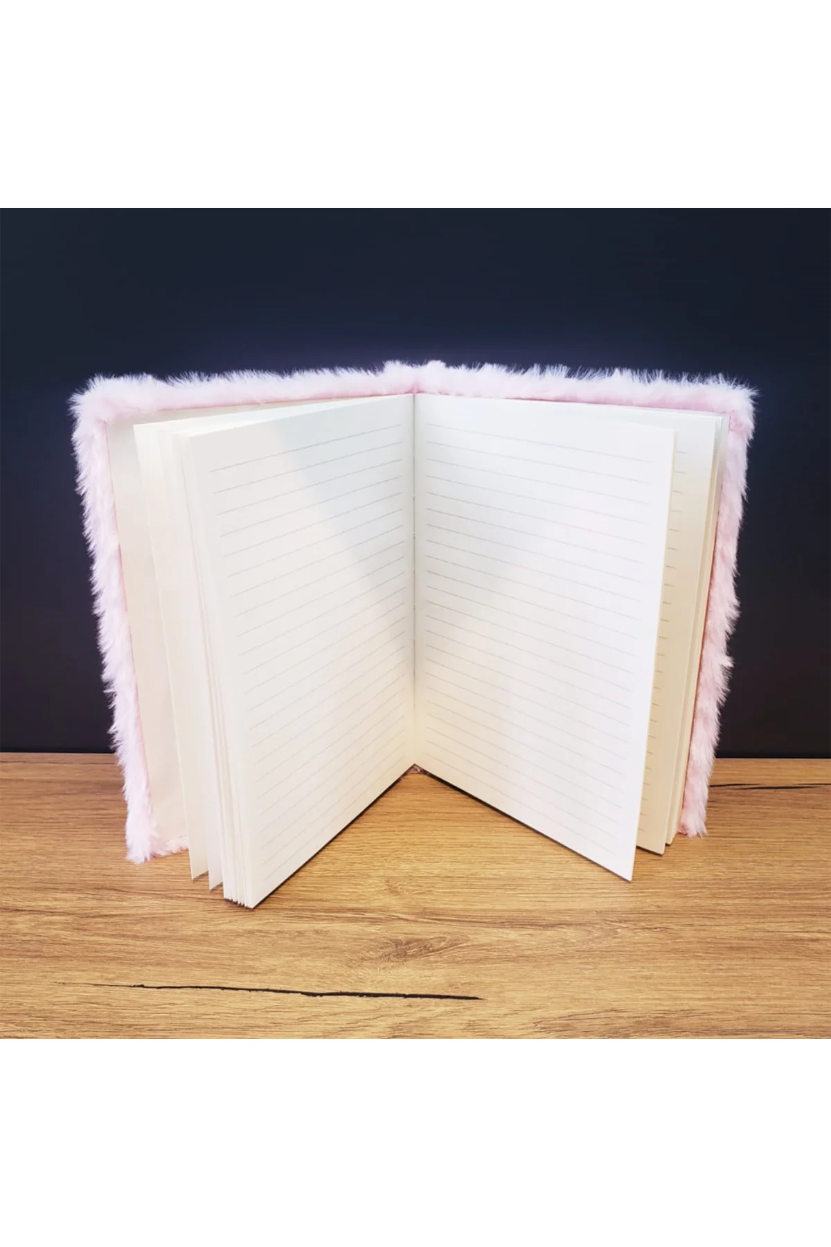 Love Tasarımlı Peluş Defter - Görsel 2