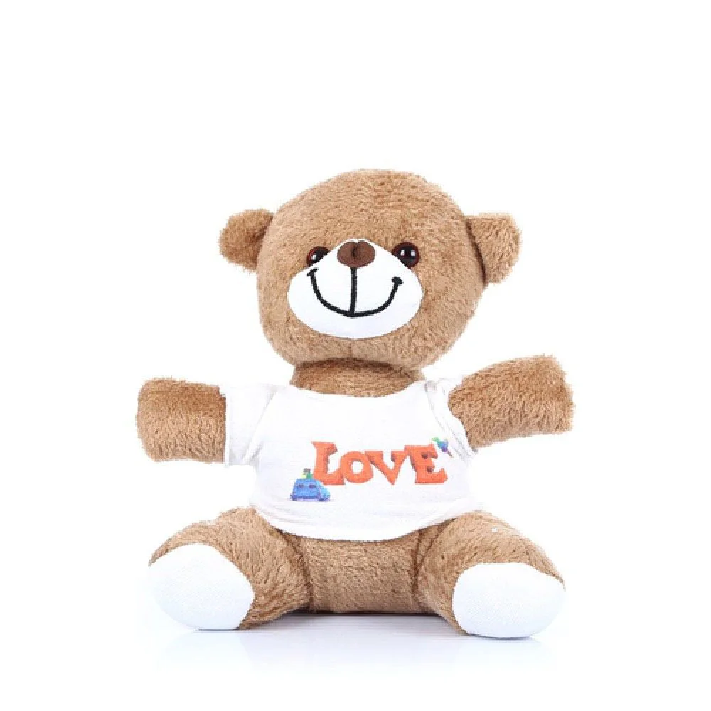 Love Tişörtlü Peluş Ayıcık Love Tişörtlü Peluş Ayıcık