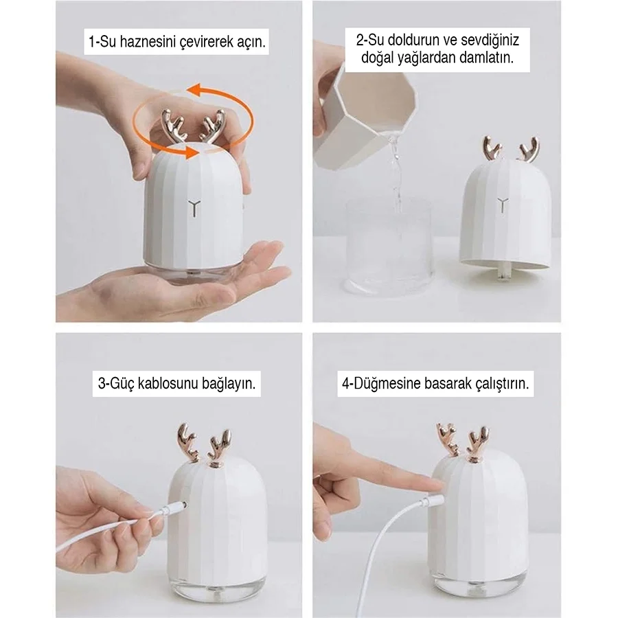 Lovely Humidifier Ortam Dezenfeksiyon ve Şık Buhar Makinesi Fiyatı, Yorumları ve Özellikleri