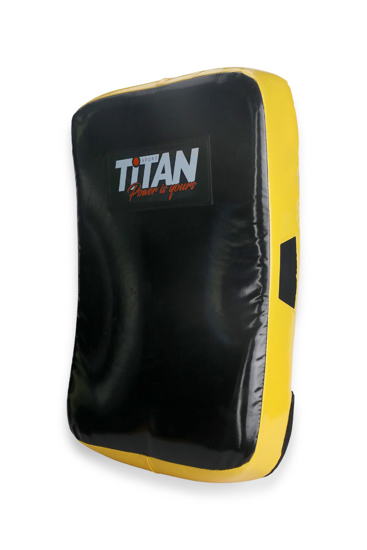 Titan Sport Low Kick (Büyük Boy) Darbe Yastiği 60X33x12 Cm Sari-Siyah
