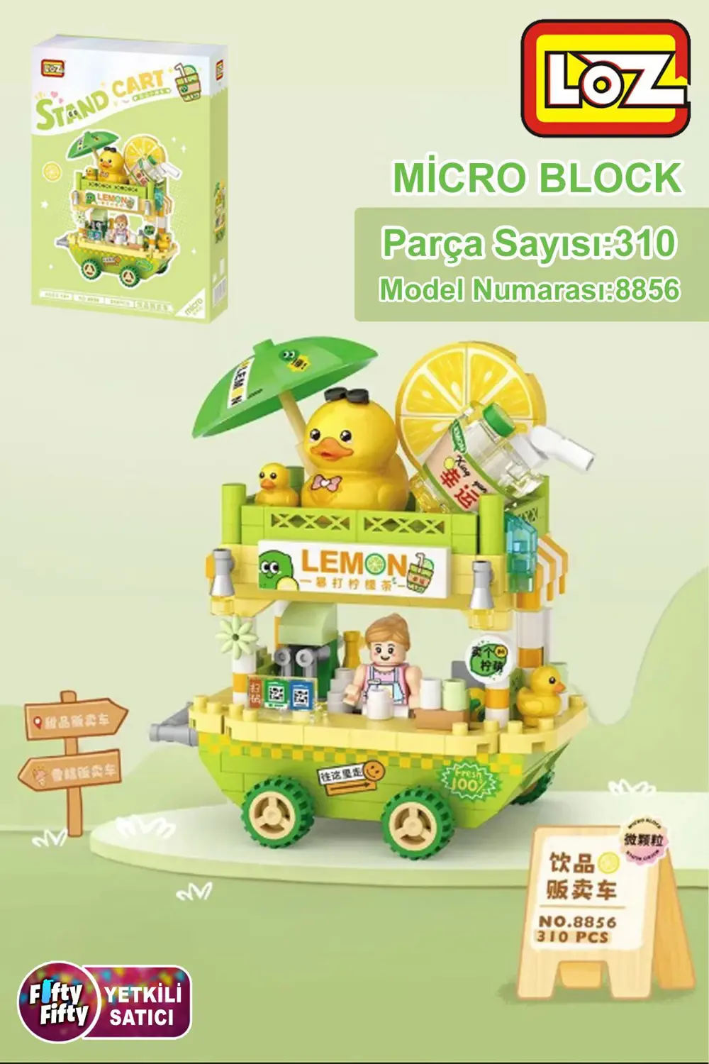 LOZ LİMON ARABASI 310 PARÇA