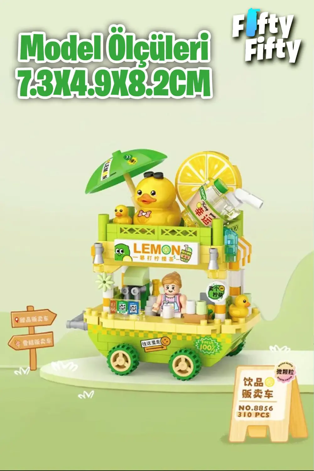 LOZ LİMON ARABASI 310 PARÇA