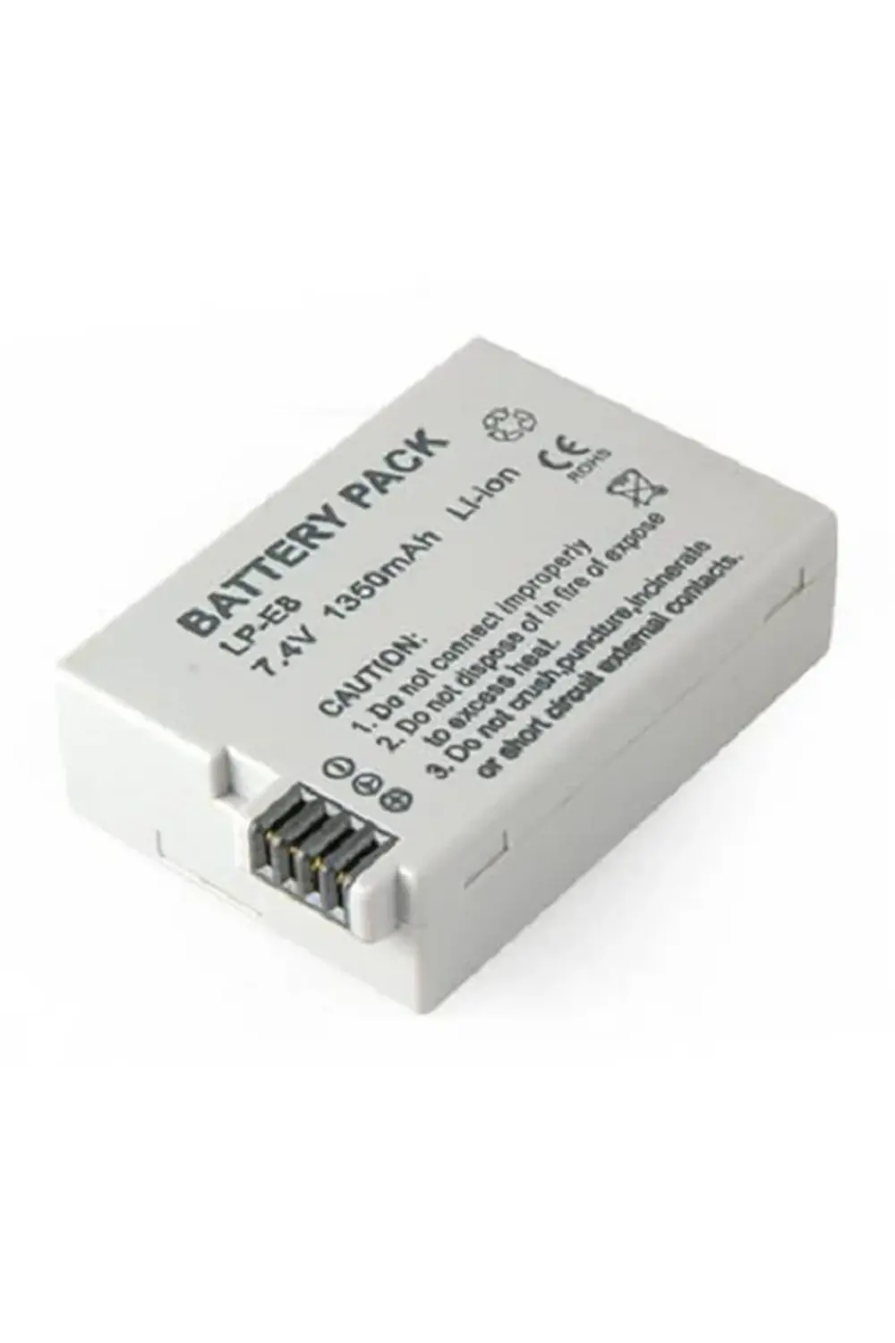 Lp-E8 Canon Eos 550D 600D 650D 700D Rebel T5İ Bataryası Pil