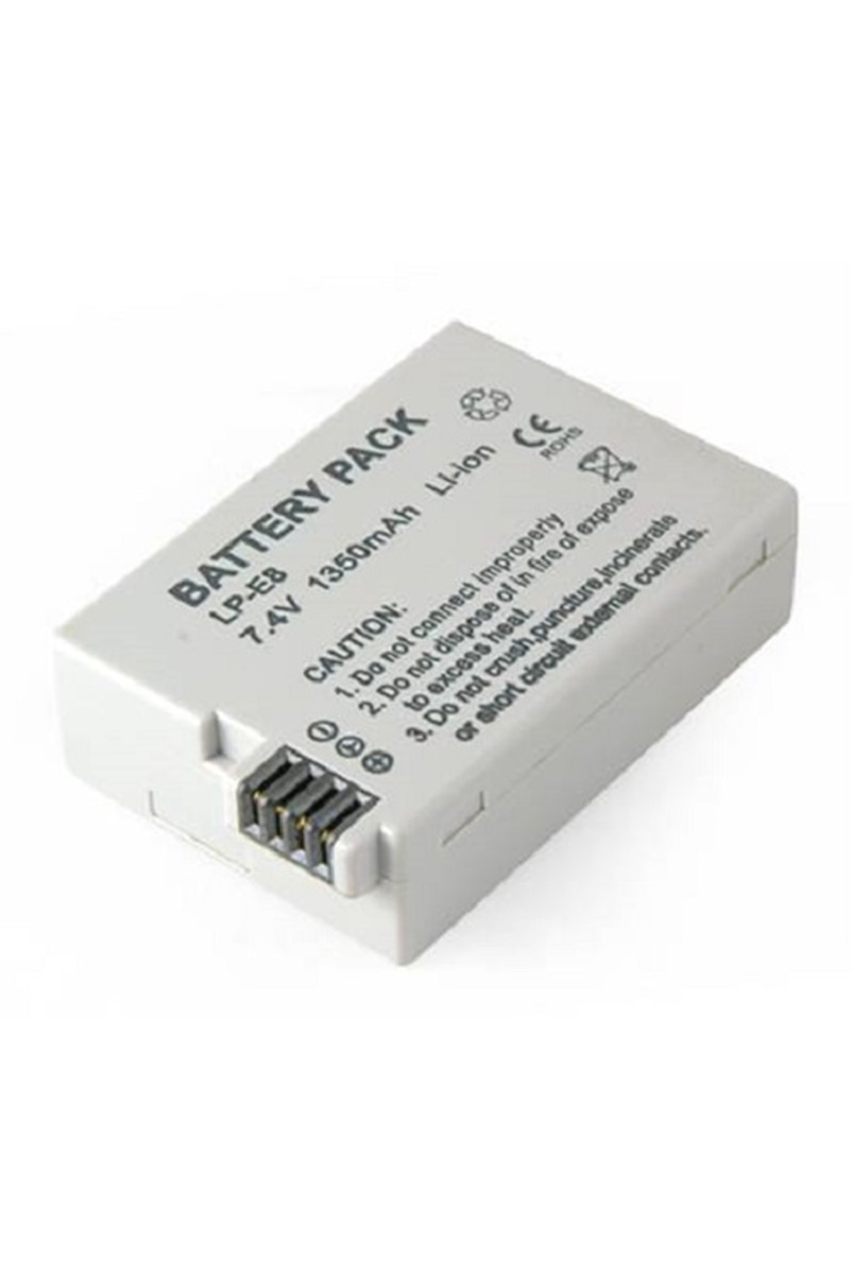 Lp-E8 Canon Eos 550D 600D 650D 700D Rebel T5İ Bataryası Pil