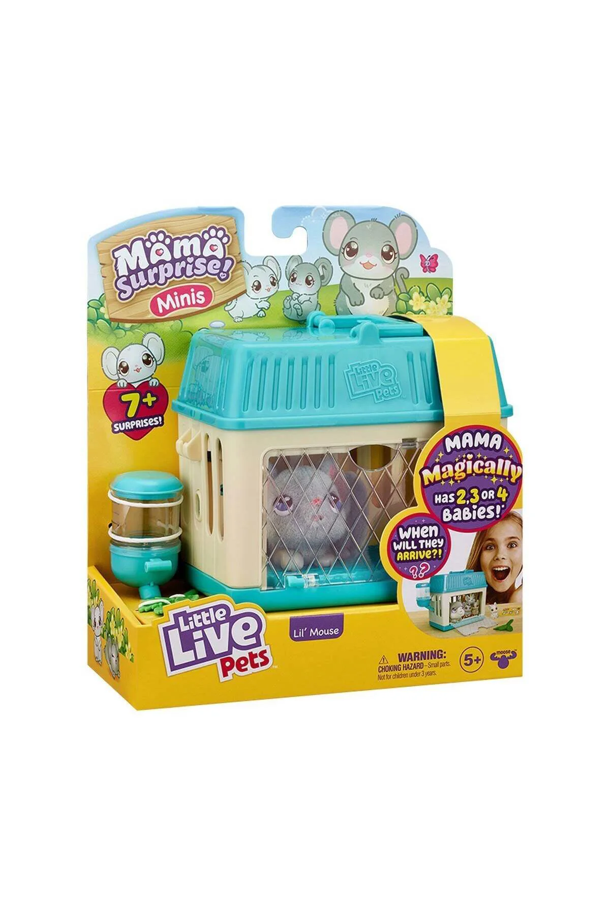 Lp301100 Little Live Pets Anne Fare Ve Yavruları Oyun Seti- 26510