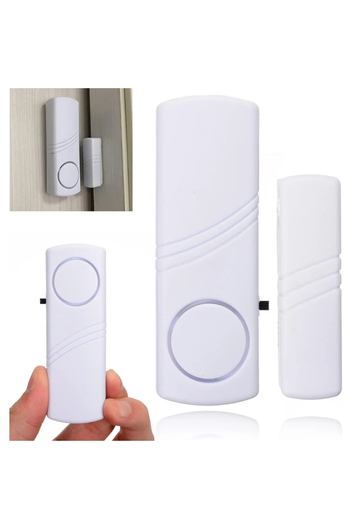 LR-4444 Pilli Kapı Pencere Alarm (Kumanda Pilli) - Ev Alarmı - Ka