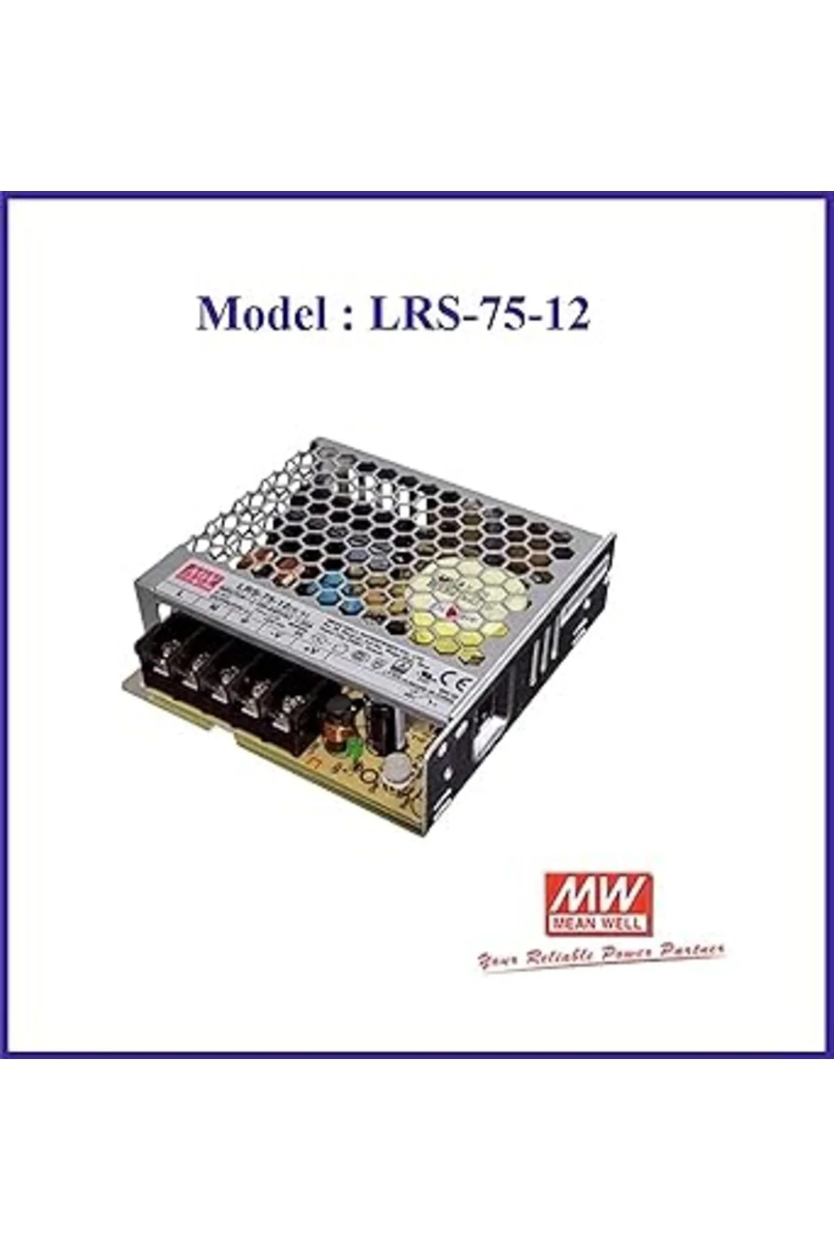 LRS-75 6A 12V LED SÜRÜCÜ ADAPTÖR TRAFO