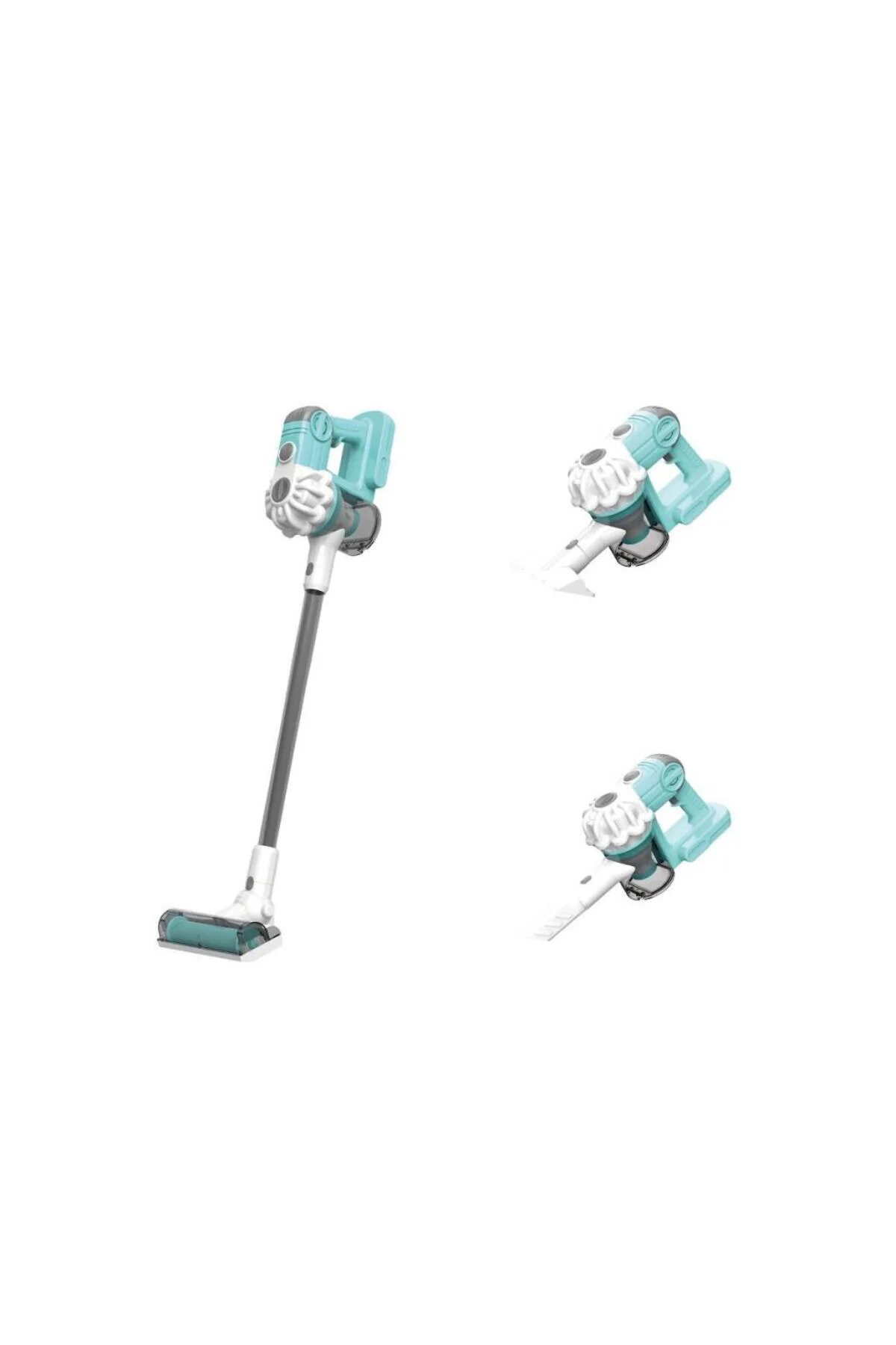 LS8803Q Dikey Elektrik Süpürgesi Ekranlı Kutu Yeşil-Gri 3 in1
