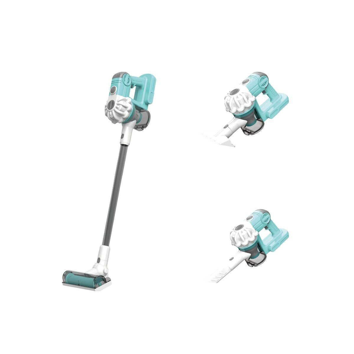 LS8807Q Vardem Dikey Elektrik Süpürgesi  Kapalı Kutu Yeşil-Gri  3