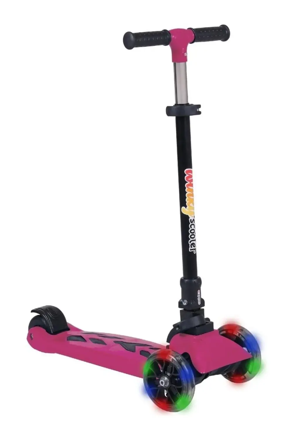 LSC5-I LEDDY 2+ SCOOTER IŞIKLI PEMBE 50KG