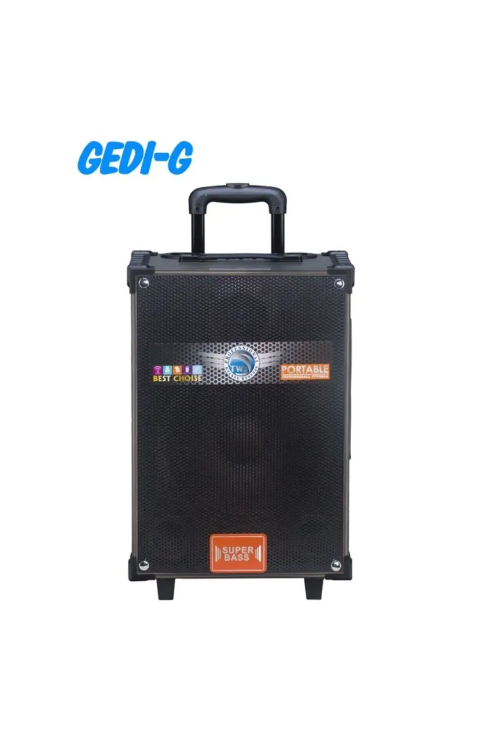 LT-912 Süper Bass’lı Kumandalı, Şarjlı, Çift Mikrofonlu Taşınabil