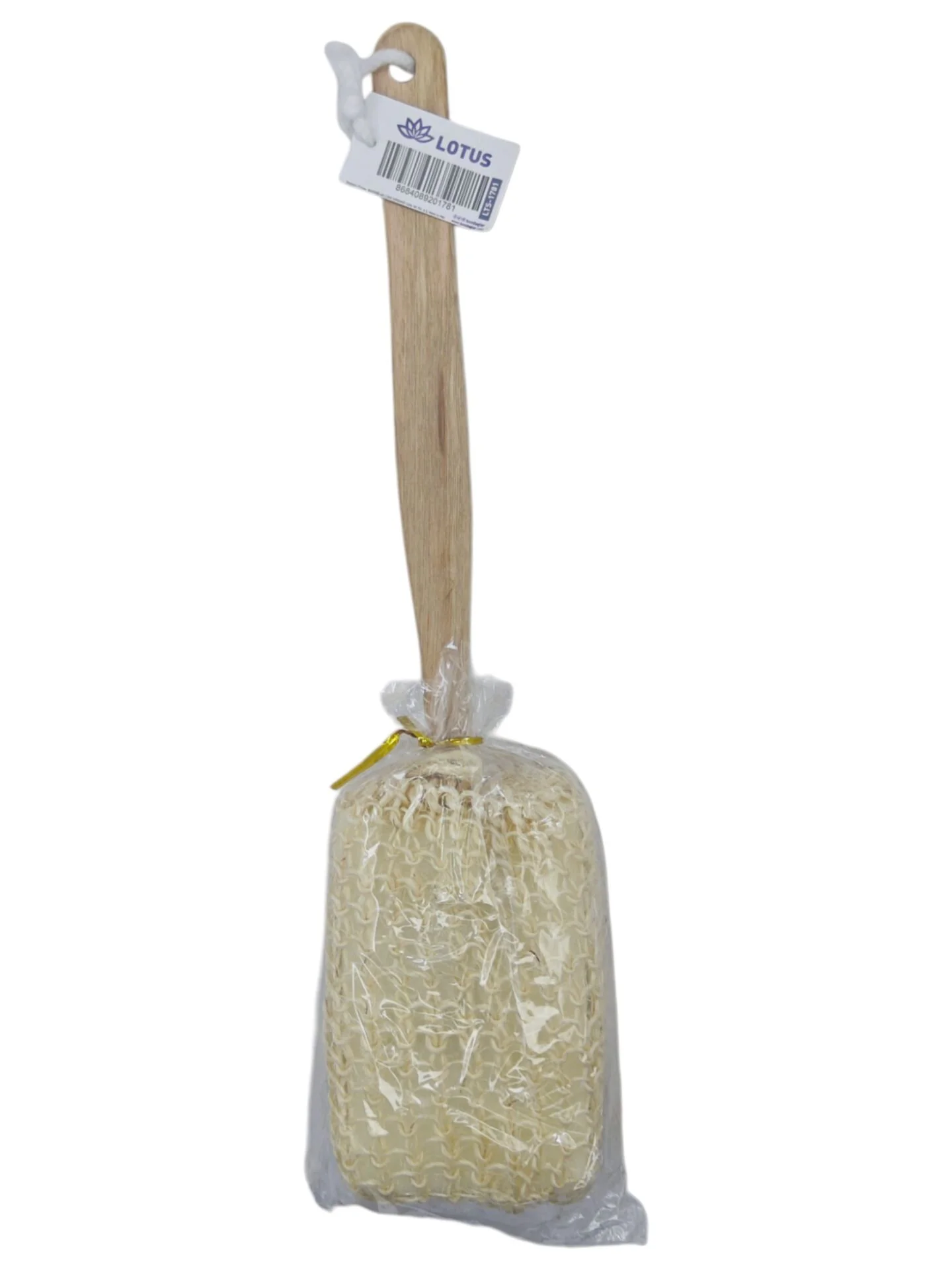 LTS-1781   Lotus Ahşap Saplı Banyo Lifi