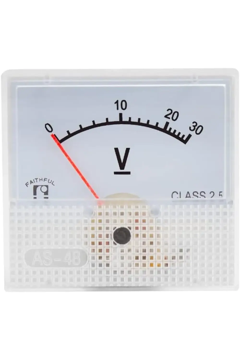 Lua Voltmetre Voltaj 2.5 Doğruluk Voltaj Deneyler Için Analog Vol