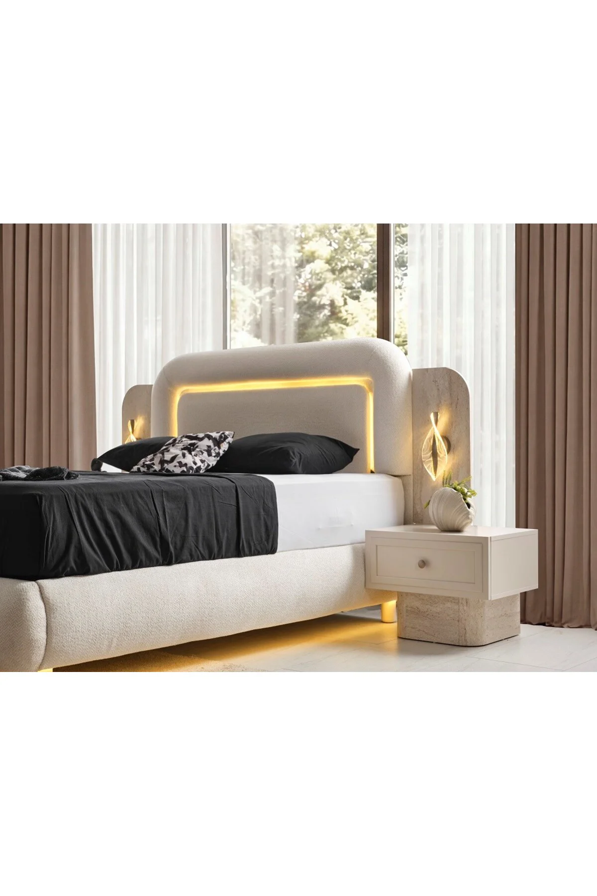 LUCCA MDF YATAK ODASI TAKIMI (2+2+2 KAPILI) Fiyatı, Yorumları ve Özellikleri