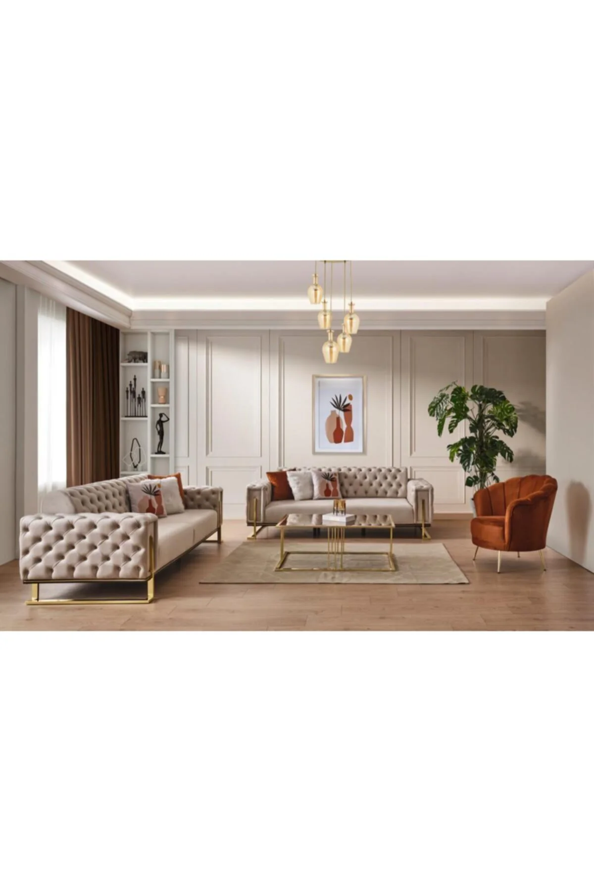 Lucetta-elegans Koltuk Takımı-3 (3 3 1)