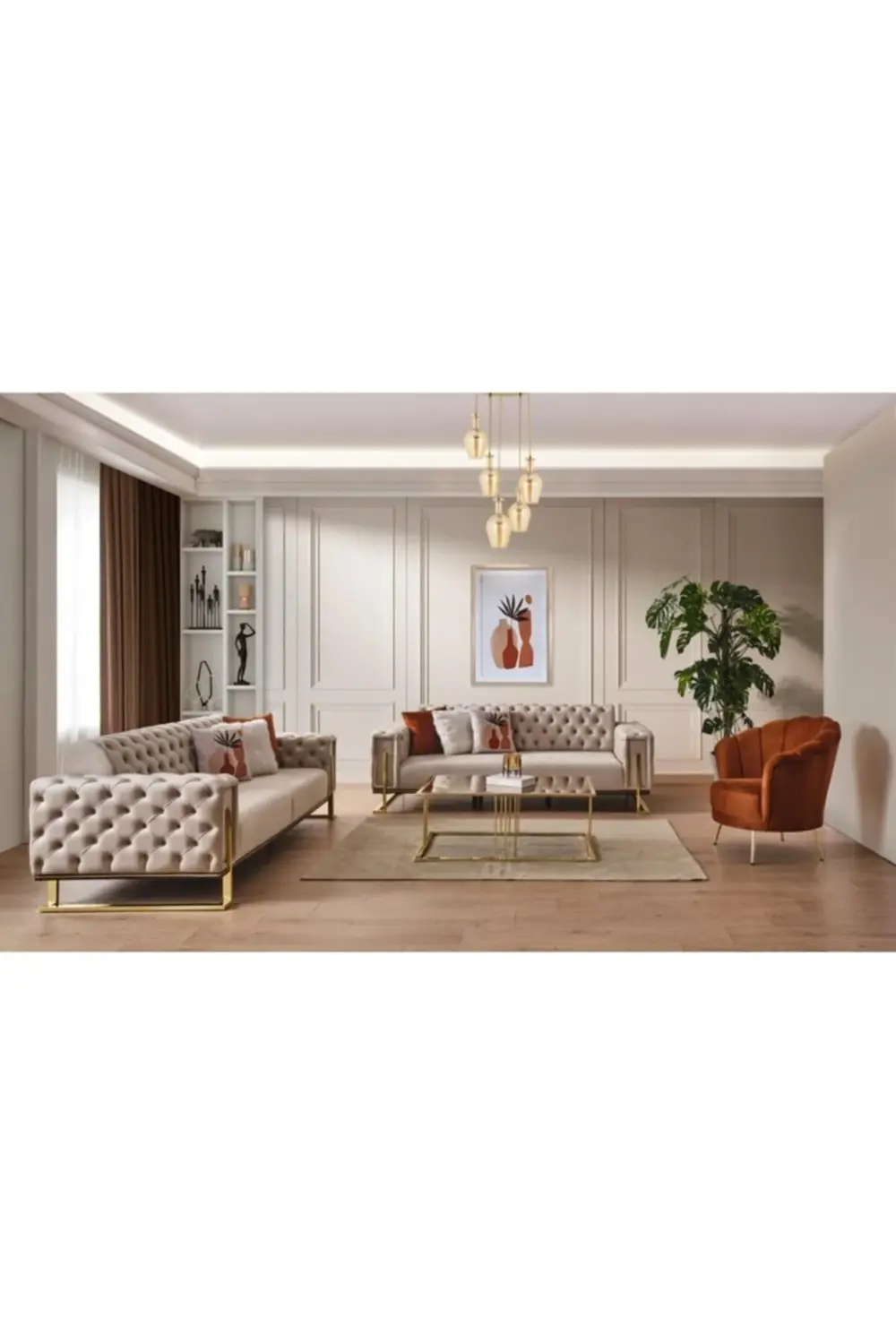 Lucetta-elegans Koltuk Takımı-3 (3 3 1)