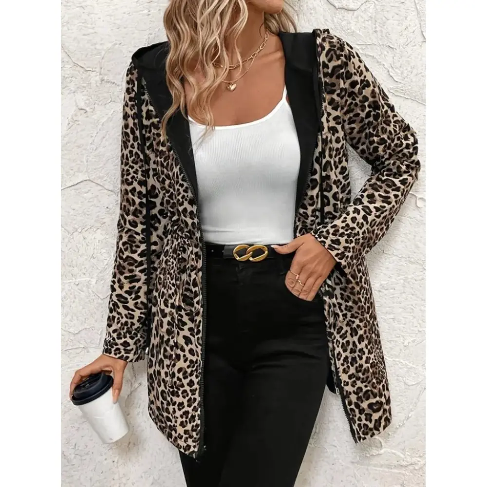 Luck Life Lucky Life Kadın Uzun Kollu Kapşonlu çift Taraflı Cepli
