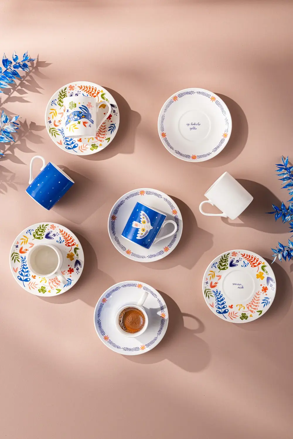 Lucky 6'lı Kahve Fincan Takımı 100 ml