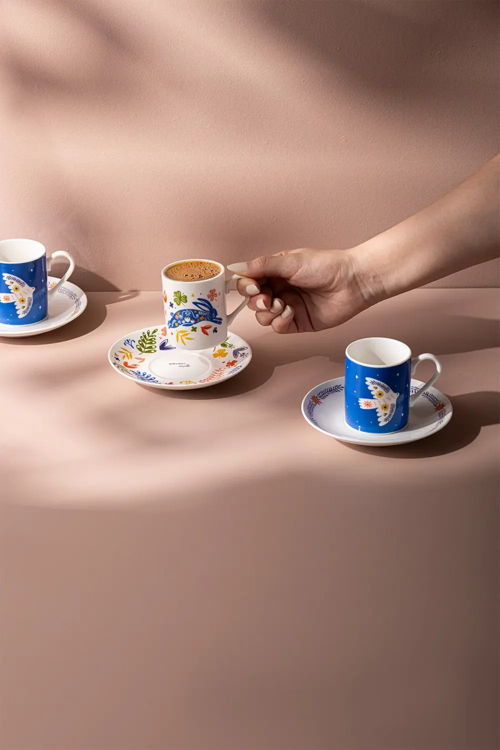 Lucky 6'lı Kahve Fincan Takımı 100 ml