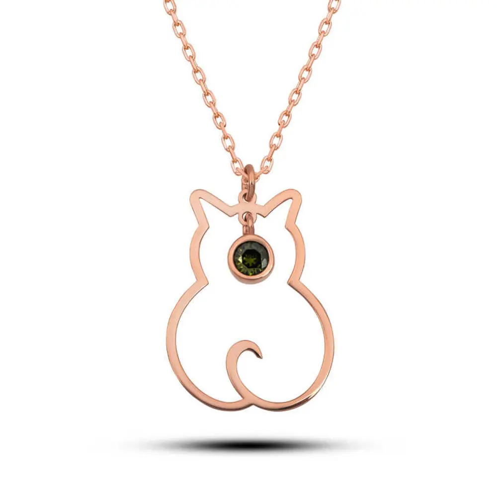 Lucky Life 925 Ayar Gumuss Ağustos Ayı Doğum Taşı Kedi Lucky Life Lucky Life 925 Ayar Gumuss Ağustos Ayı Doğum Taşı Kedi Lucky Life
