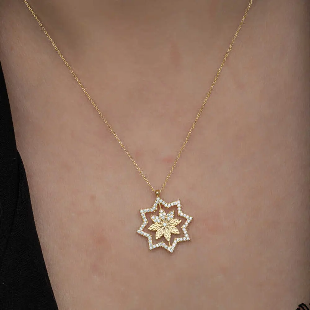Lucky Life 925 Ayar Gumuss Gold Kar Tanesi Lucky Life Kadın Kolye Fiyatı, Yorumları ve Özellikleri