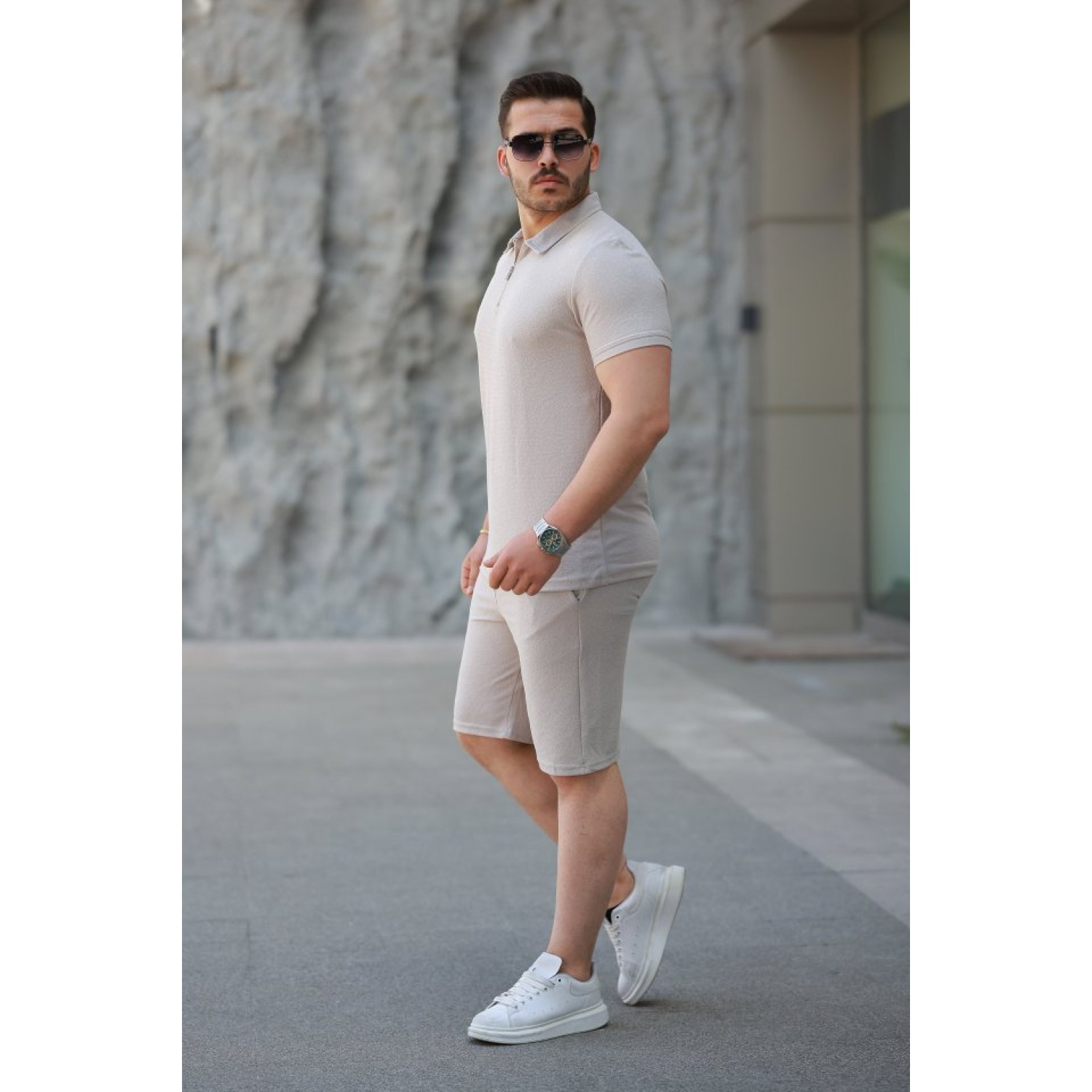 Lucky Life Erkek şort Tişört Alt üst Takım Lucky Life Erkek şort Tişört Alt üst Takım